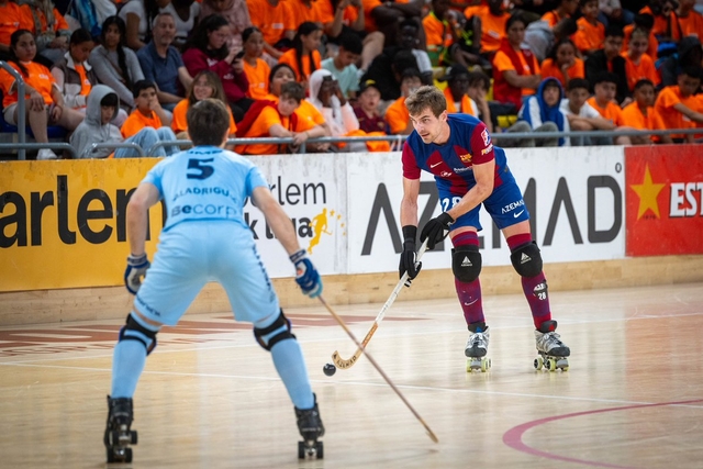 ESPORTS (HOQUEI PATINS, OK LLIGA-PLAYOFF): L’HC Sant Just perd al Palau Blaugrana