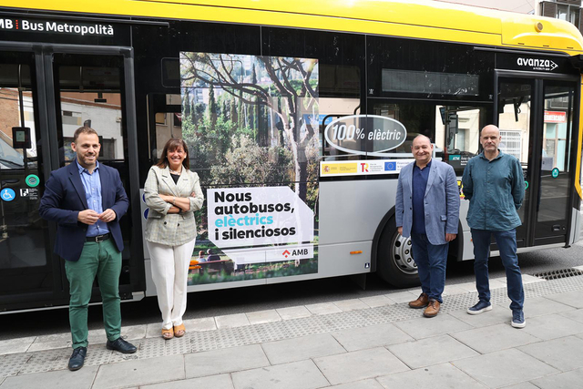 Ja circulen nous autobusos elèctrics a Gavà i Viladecans