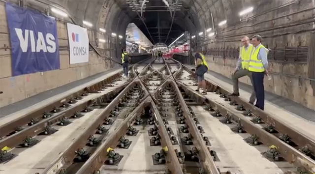Les obres de l’L5 de Metro arriben al seu equador