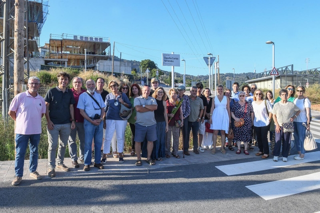 Sant Just Desvern homenatja Isaura Martínez i Claudia Cortés