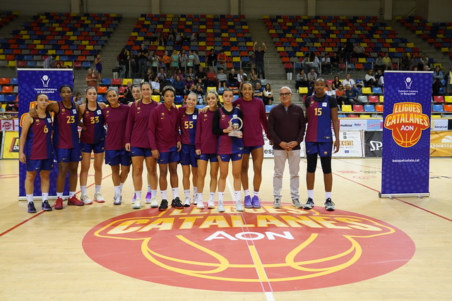 El Barça CBS, subcampió de la Lliga Nacional Catalana LF Challenge