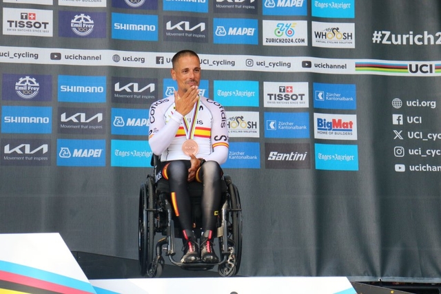Sergio Garrote, dos bronzes al Mundial de Zúric