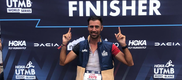 Héctor Robas completa amb èxit l’Ultra Trail del Montblanc