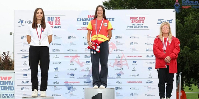 ESPORTS (CABLE-WAKESKATE): La castelldefelenca Telma Cester es proclama campiona del món