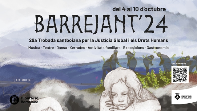 CULTURA: Barrejant 2024: Sant Boi aixeca la veu per la justícia global i contra les guerres