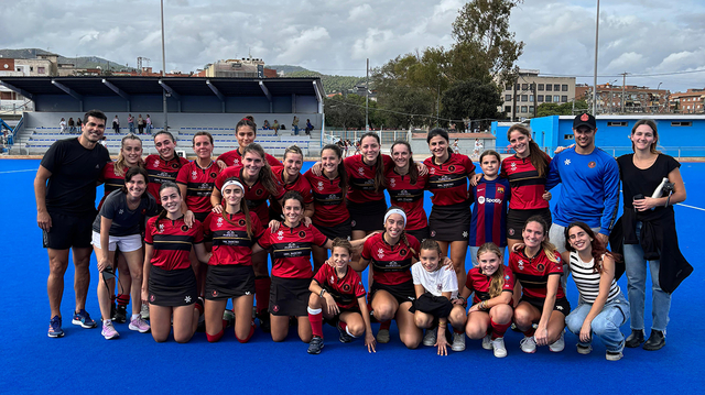 ESPORTS (HOQUEI HERBA, DIVISIÓ D’HONOR B FEM.): Les castelldefelenques es rehabiliten davant el Pozuelo