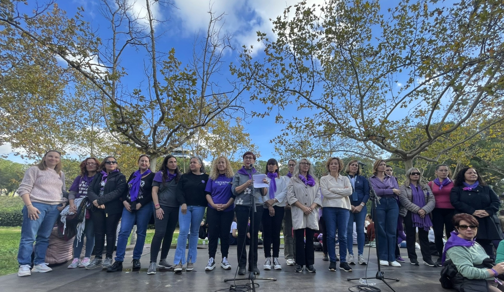 La comarca s’uneix contra la violència masclista