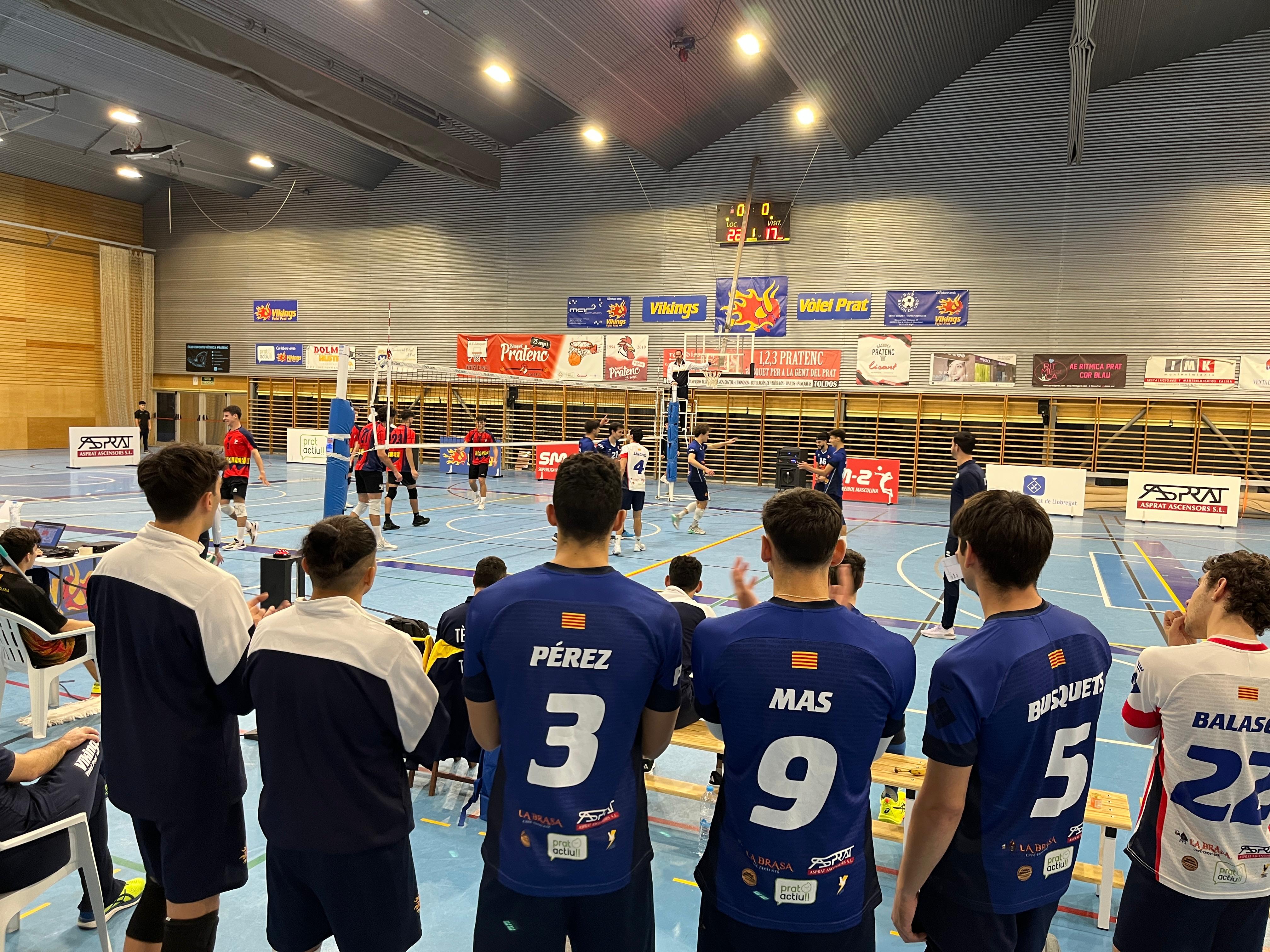 ESPORTS (VOLEIBOL, SUPERLLIGA 2 MASC.): Es confirma la recuperació dels Víkings Vòlei Prat