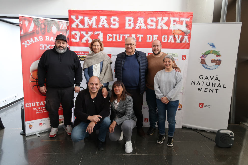 ESPORTS (BÀSQUET): El Xmas Basket 3×3 Ciutat de Gavà celebrarà el 28 de desembre la primera edició
