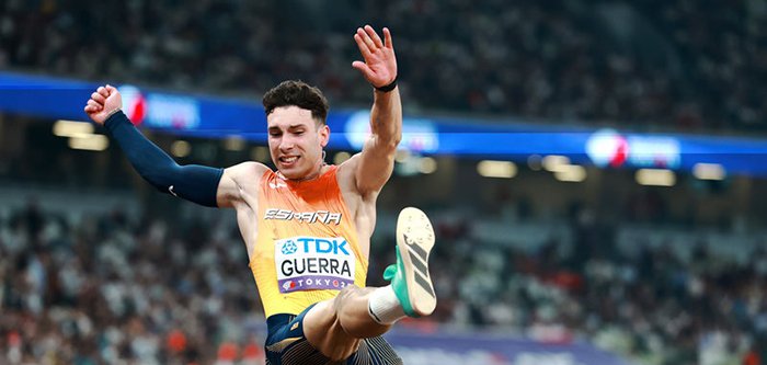 ESPORTS (ATLETISME): El santboià Jaime Guerra, dotzè en salt al Mundial d’atletisme