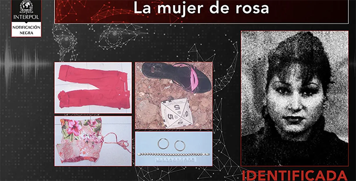La Policia Nacional identifica la “Dona de rosa”