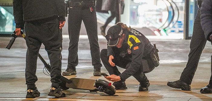 Policia Local d’Esplugues i Mossos interposen 187 denúncies a usuaris de patinets elèctrics 