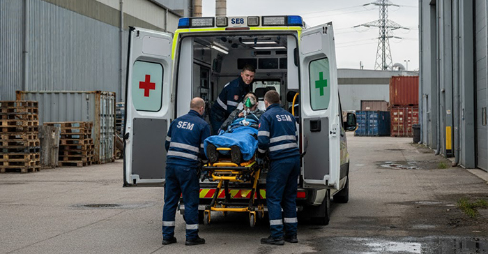 SUCCESSOS: Dos ferits per cremades facials en un accident laboral a Sant Andreu de la Barca 