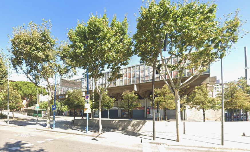 Façana del Mercat de Sant Ildefons a Cornellà de Llobregat