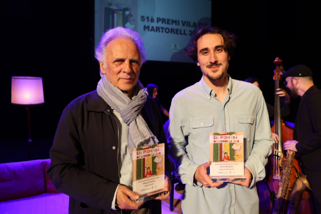 Miquel Desclot i Darío Márquez s'alcen amb el 51è Premi Vila de Martorell en una nit de gala literària