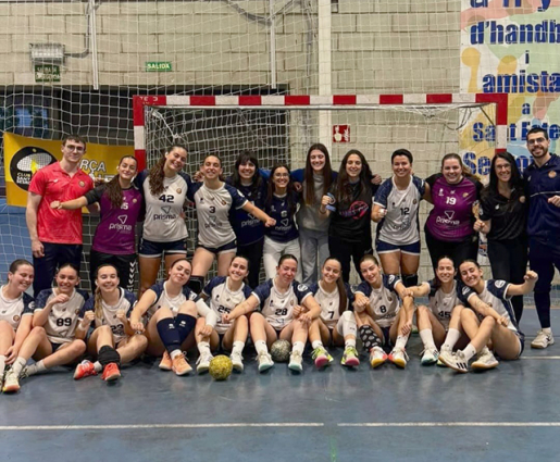 L’handbol femení de Sant Esteve Sesrovires fa història i torna a la Lliga Or