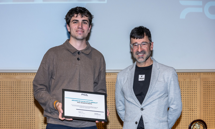 Doble reconeixement al marxador santboià Paul McGrath