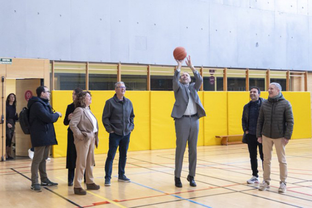 El Govern i l’Ajuntament de Viladecans invertiran 1,25 milions d’euros en la renovació d'equipaments esportius