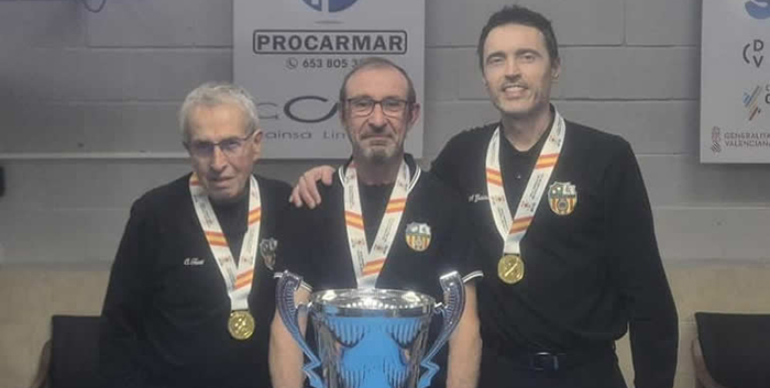 L’SB Foment Molins, campiona d’Espanya de Jocs de Sèrie per equips de billar