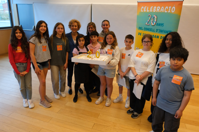 El Consell d'Infants de Sant Joan Despí celebra 20 anys de participació ciutadana