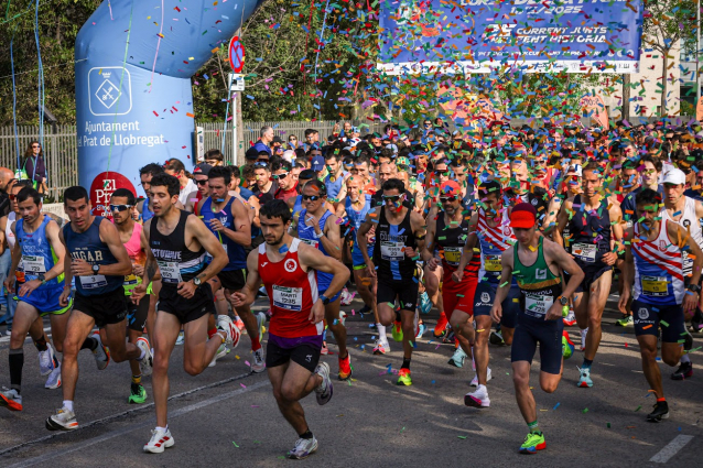 La 26a Cursa Delta Prat bat rècords amb 1.400 participants en una edició històrica