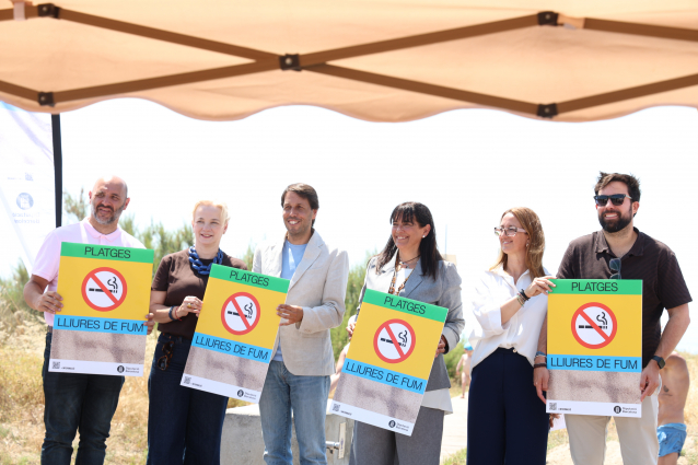 Gavà lidera la transformació cap a unes platges lliures de fum aquest 2026