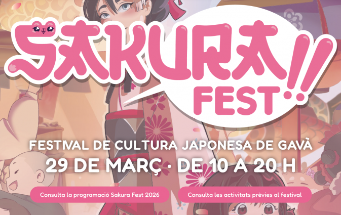 Gavà es converteix en l'epicentre de la cultura japonesa amb la cinquena edició del Sakura Fest