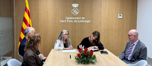 La Generalitat de Catalunya i l'Ajuntament de Sant Feliu d'acord per impulsar les Microcredencials universitàries a les empreses locals