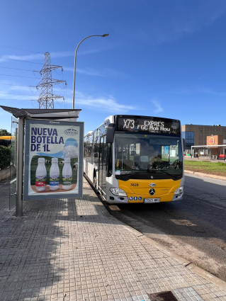 L’AMB crea la línia X73 i amplia un 30 % la capacitat de la X79 per millorar el bus exprés entre Sant Boi i Barcelona