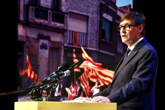 Salvador Illa reivindica l'esperit democràtic de 1976 a Sant Boi