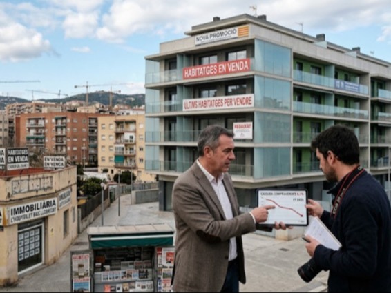 Frenada en sec al mercat immobiliari del Baix Llobregat i L'Hospitalet