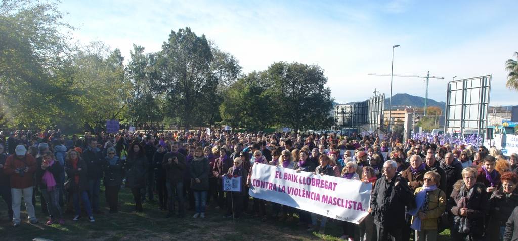 La III Marxa Contra la Violència Masclista aplega 800 persones