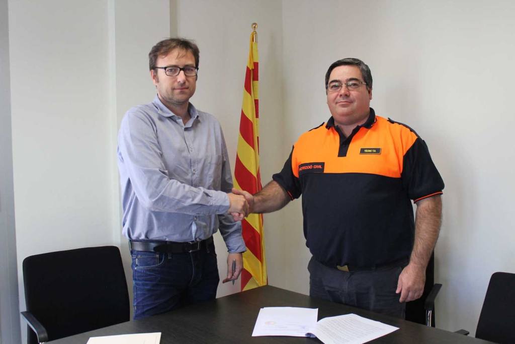 Acord de col·laboració entre l’Ajuntament de Castellví i l’Associació de Voluntaris