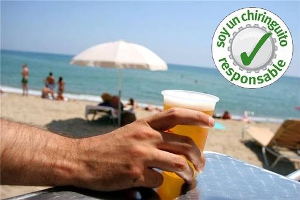 Les ‘Guinguetes Responsables’ s’instal·len a la platja de Castelldefels