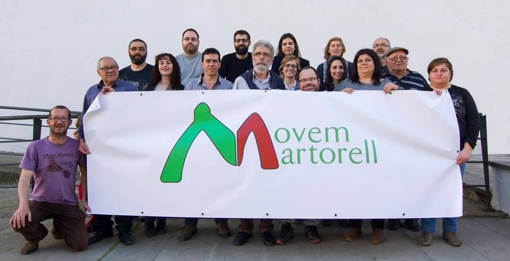 Movem Martorell presenta al carrer la seva candidatura a les Municipals