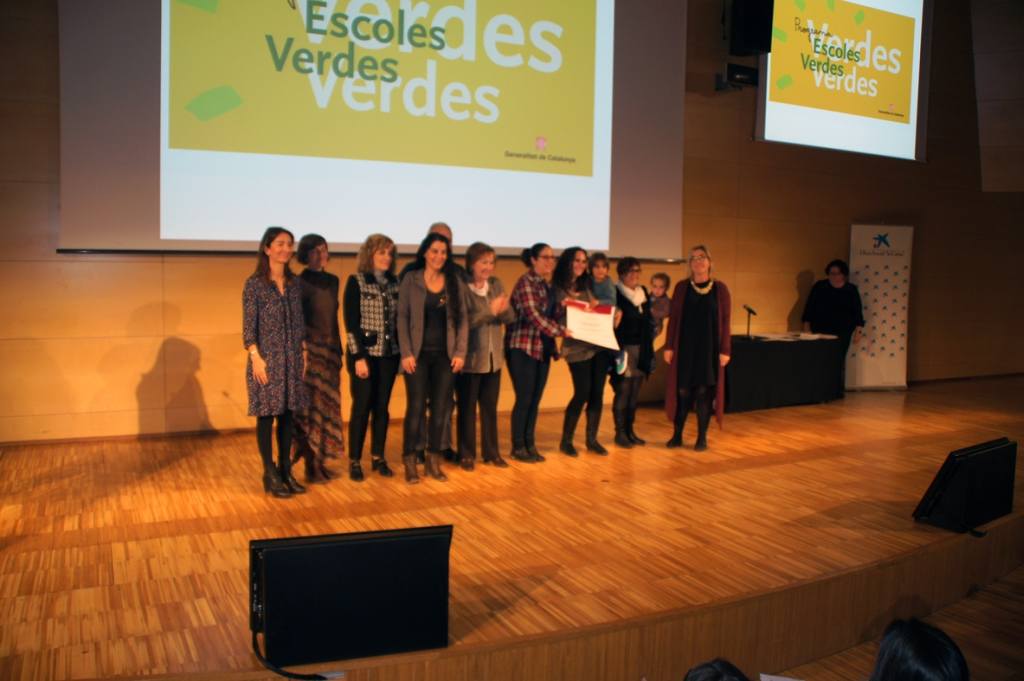 La llar d’infants sesrovirenca La Ginesta rep el Premi Escoles Verdes