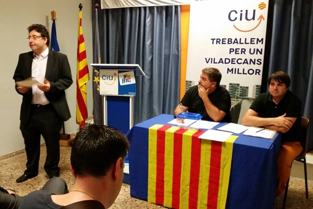 Carles Lozano, candidat de CiU a l’alcaldia de Viladecans