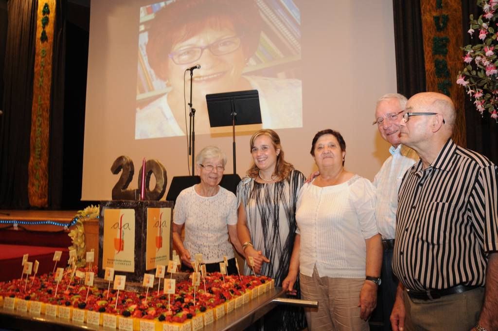 L’Associació de Familiars d’Alzheimer del Baix Llobregat va celebrar el vintè aniversari