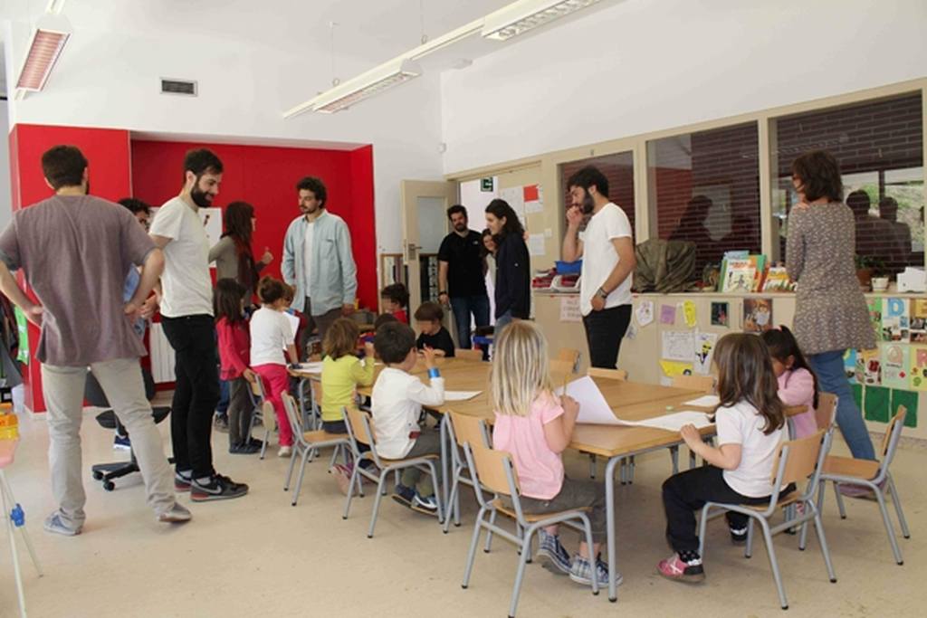 Aprenents d’arquitecte faran un pati d’una escola de Castellví