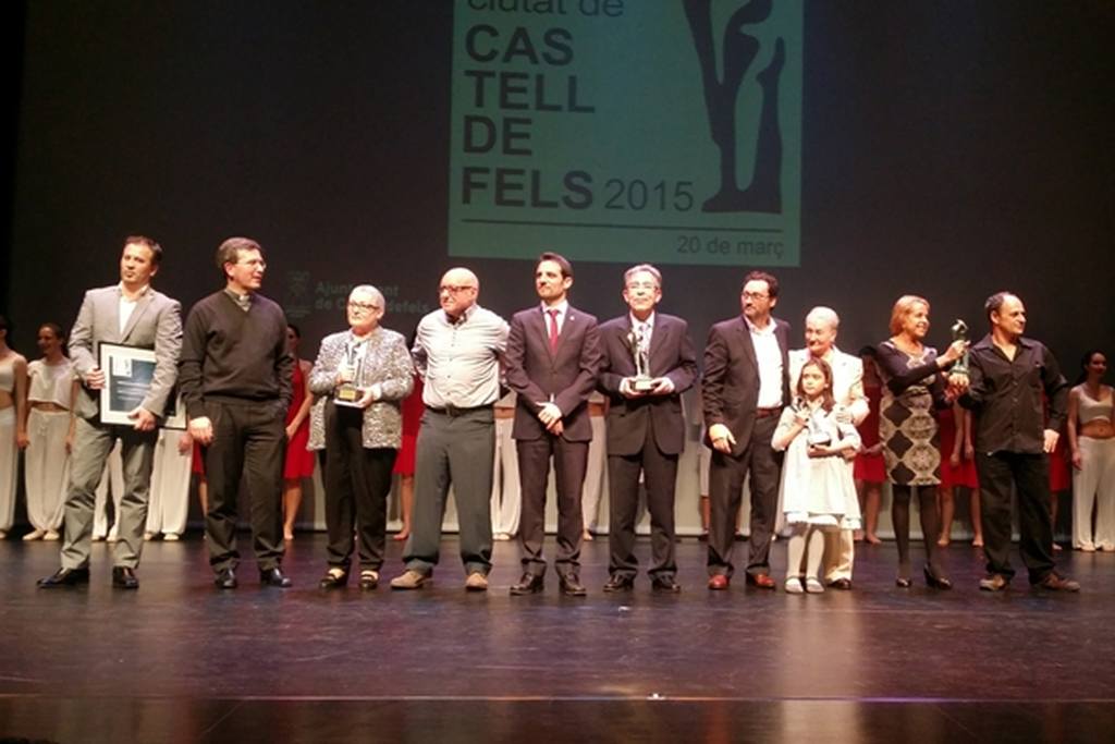 Joan Massagué, la Xarxa d'Intercanvi, Celler Vallés i Càritas, Premis Ciutat de Castelldefels 2015