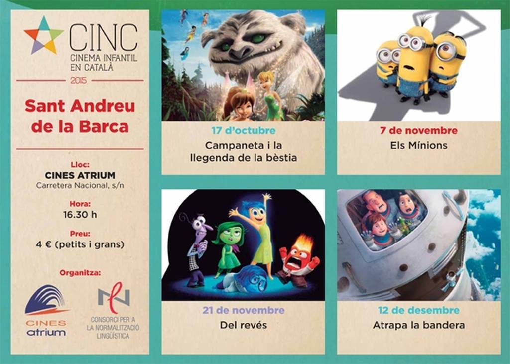 Begues i Sant Andreu aposten pel cinema infantil en català