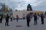 Operatiu policial a la plaça de l'Estació