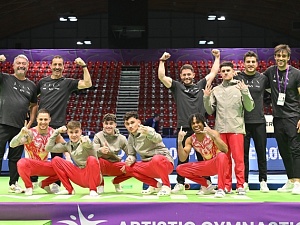 Espanya va aconseguir ahir una cinquena posició en la prova per equips del Campionat d’Europa de gimnàstica artística