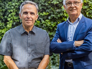Jorge Monteagudo i Mario Cifuentes, regidors de Jóvenes y Pensionistas Decidimos