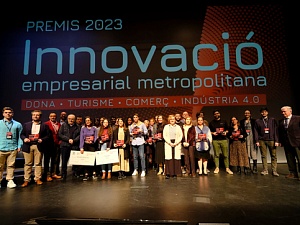 L'Auditori de Cornellà de Llobregat ha estat escenari del lliurament de la segona edició dels Premis a la Innovació Empresarial Metropolitana