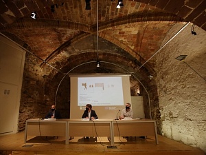 L’Ajuntament de Molins de Rei va presentar a La Gòtica el projecte inicial de rehabilitació i recuperació del Palau Requesens