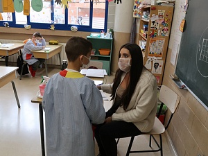 La utilització de mascaretes transparents era una mancança que existia des que es va iniciar el curs escolar el passat 14 de setembre