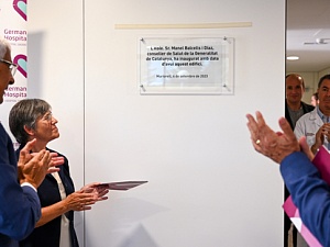 El conseller de Salut, Manel Balcells, ha inaugurat avui a Martorell el nou edifici assistencial de l'Hospital Sagrat Cor de Germanes Hospitalàries