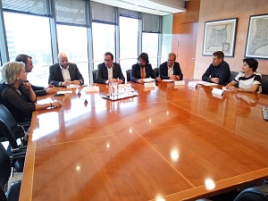 Reunió a la Generalitat amb els municipis afectats