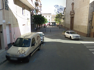 L’Ajuntament de Sant Vicenç dels Horts ha activat avui la zona preferent per a vianants, ubicada al barri de Vila Vella